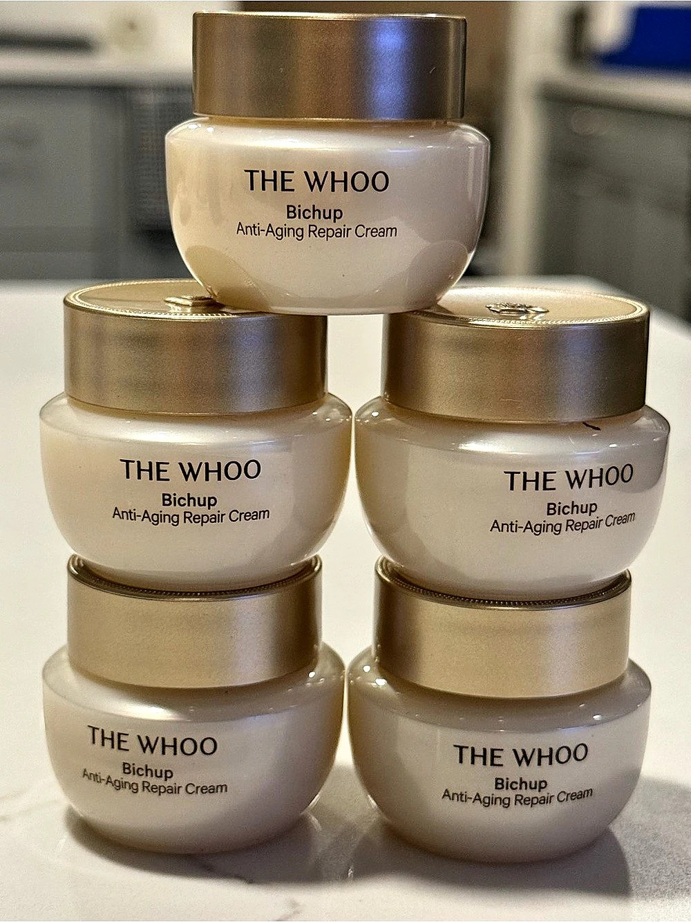 The Whoo Bichup Anti-Aging Repair Cream Mini Set 10ml x5 Total 50ml